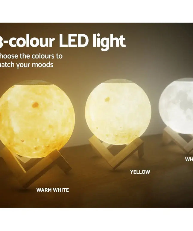 Aroma Diffuser LED Moon Lamp-Home & Garden > Green Houses-Dropli