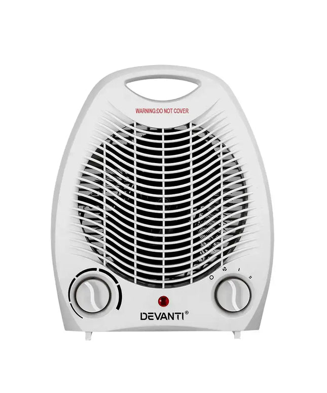 Devanti Electric Fan Heater 2000W - Appliances > Heaters