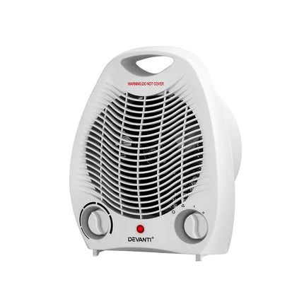 Devanti Electric Fan Heater 2000W - Appliances > Heaters