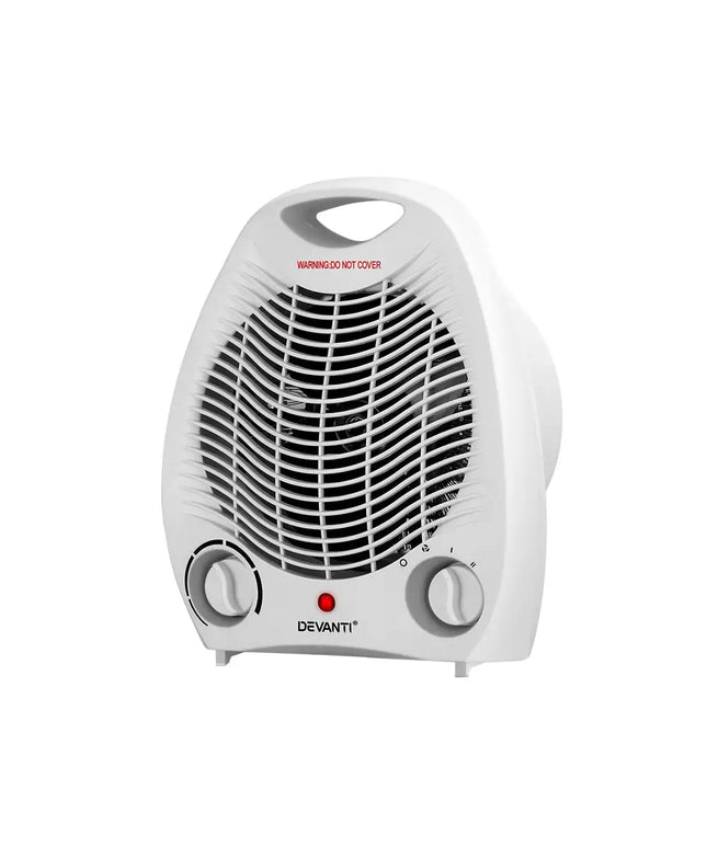 Devanti Electric Fan Heater 2000W - Appliances > Heaters