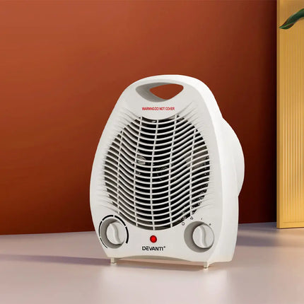 Devanti Electric Fan Heater 2000W - Appliances > Heaters