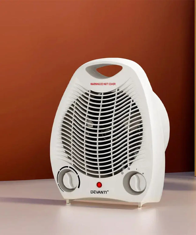 Devanti Electric Fan Heater 2000W - Appliances > Heaters