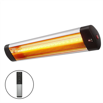 Devanti Electric Strip Heater Radiant Heaters 3000W - Appliances > Heaters