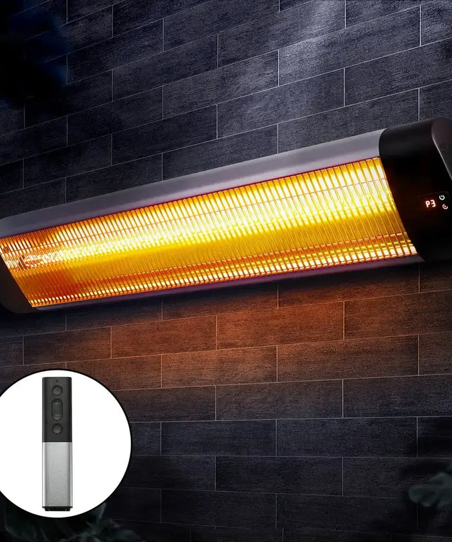 Devanti Electric Strip Heater Radiant Heaters 3000W - Appliances > Heaters