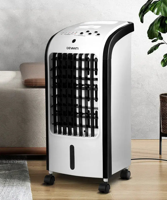 Devanti Evaporative Air Cooler Conditioner 4L - Appliances > Air Conditioners