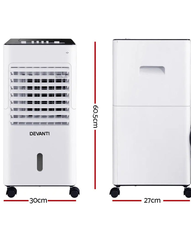 Devanti Evaporative Air Cooler Conditioner 6L - Appliances > Air Conditioners