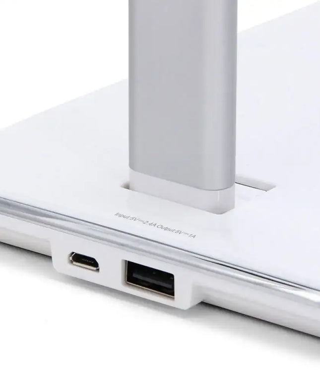 Dimmable LED Desk Lamp with Wireless Charging Base-Home & Garden > Lighting-Dropli