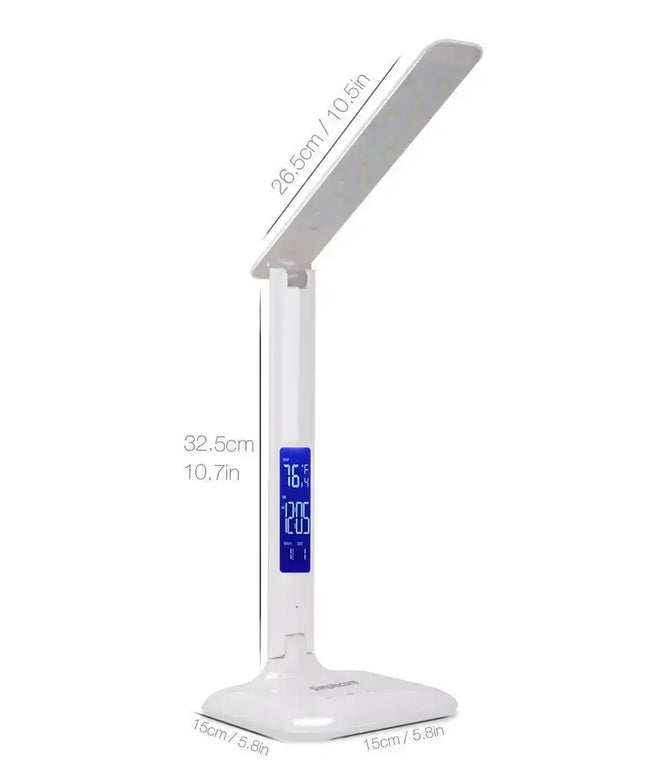 Dimmable Touch Control Multifunction LED Desk Lamp 4W with Digital Clock-Electronics > Computer Accessories-Dropli