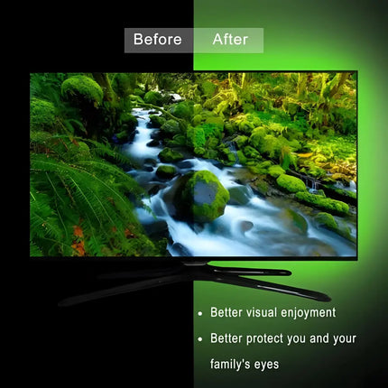 DIY TV Strip Kit - 2 meter RGB-Strip light-Dropli