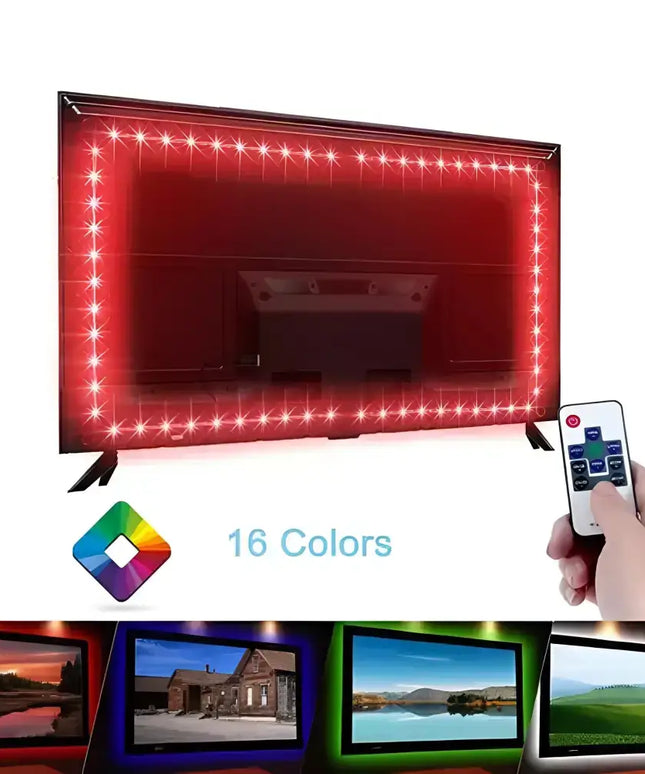 DIY TV Strip Kit - 2 meter RGB-Strip light-Dropli