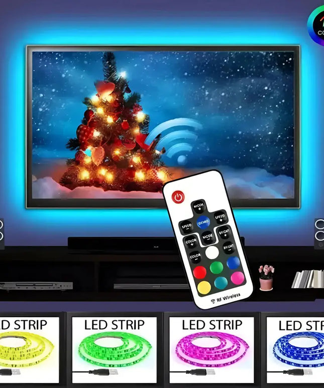 DIY TV Strip Kit - 2 meter RGB-Strip light-Dropli