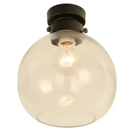 DIYBAT DIY Black Batten Fitting With Clear Wine Shape Glass - DIYBAT01-DIY Batten Fix Lights-CLA Lighting