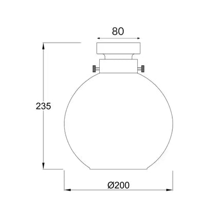 DIYBAT DIY Black Batten Fitting With Clear Wine Shape Glass - DIYBAT01-DIY Batten Fix Lights-CLA Lighting