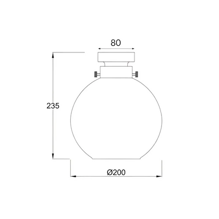 DIYBAT DIY Black Batten Fitting With Clear Wine Shape Glass - DIYBAT01-DIY Batten Fix Lights-CLA Lighting