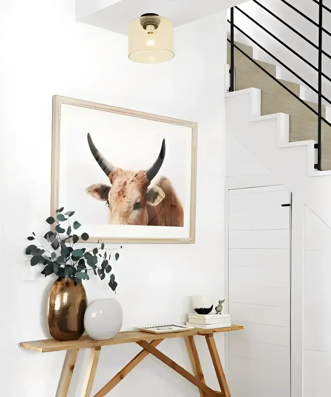 DIYBAT DIY Black Batten Fitting With Smoke Oblong Shape Glass - DIYBAT19-DIY Batten Fix Lights-Oriel Lighting