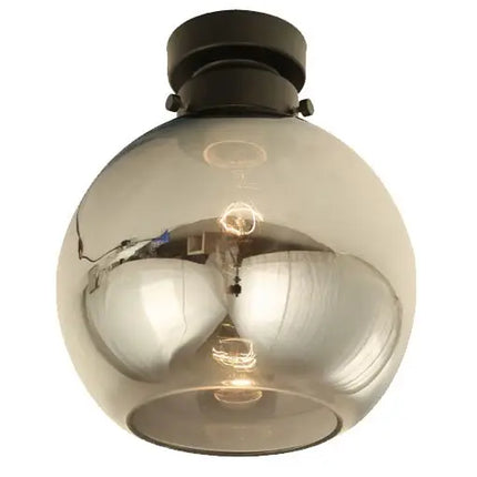 DIYBAT DIY Black Batten Fitting With Smoke Wine Shape Glass - DIYBAT03-DIY Batten Fix Lights-CLA Lighting