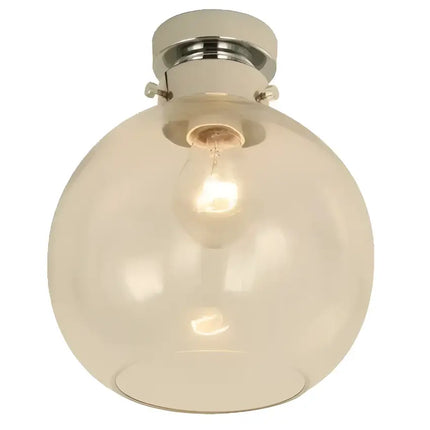 DIYBAT DIY Chrome Batten Fitting With Clear Wine Shape Glass - DIYBAT02-DIY Batten Fix Lights-Oriel Lighting