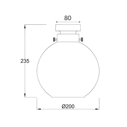 DIYBAT DIY Chrome Batten Fitting With Clear Wine Shape Glass - DIYBAT02-DIY Batten Fix Lights-Oriel Lighting