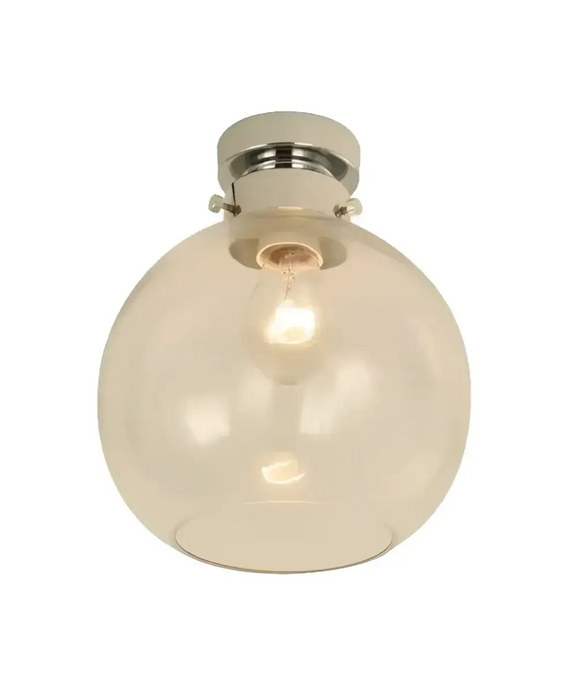 DIYBAT DIY Chrome Batten Fitting With Clear Wine Shape Glass - DIYBAT02-DIY Batten Fix Lights-Oriel Lighting