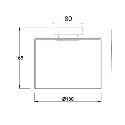 DIYBAT DIY Chrome Batten Fitting With Smoke Oblong Shape Glass - DIYBAT20-DIY Batten Fix Lights-CLA Lighting