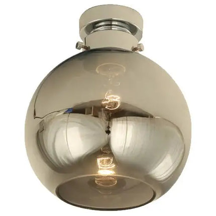 DIYBAT DIY Chrome Batten Fitting With Smoke Wine Shape Glass - DIYBAT04-DIY Batten Fix Lights-CLA Lighting