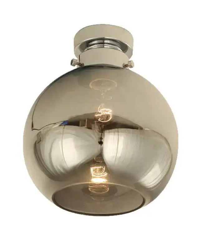 DIYBAT DIY Chrome Batten Fitting With Smoke Wine Shape Glass - DIYBAT04-DIY Batten Fix Lights-CLA Lighting