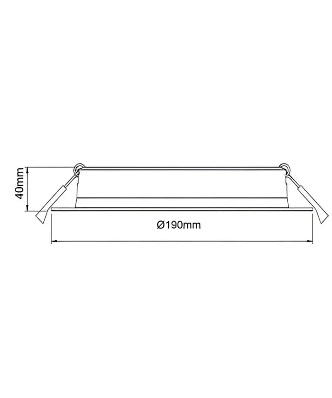 3A 30W High Efficiency Downlight DL3009/30W/TC 3A, LED Downlight, 3a-30w-high-efficiency-downlight-dl3009-30w-tc