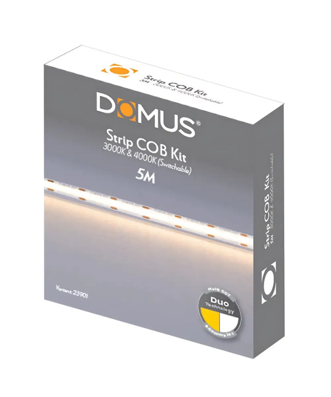Domus COB Strip light kit duo Colour 2 CCT 3000k and 4000k