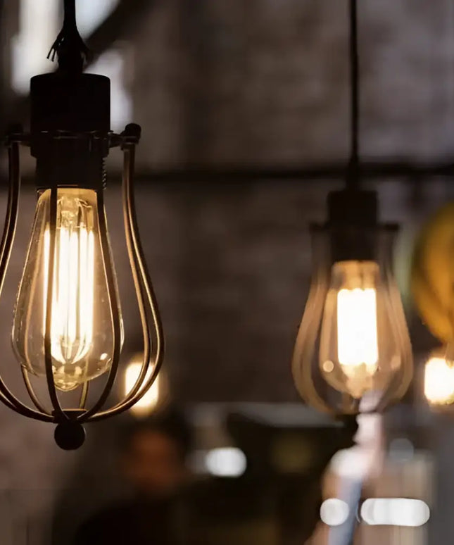 8W LED ST64 Pear Shape Filament Clear Globe - E27-GLOBES-Dropli