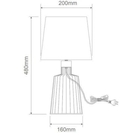 Domus ASHLEY-TL - Table Lamp - TABLE LAMPS