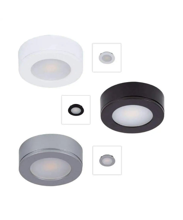 Domus ASTRA-4 - 4W 12V Recessed/Surface Mounted LED Cabinet Light - DRIVER REQUIRED-DOWNLIGHTS-Domus Lighting