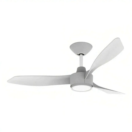 Domus BLAST 4 Blade 52’’ 1320mm DC Ceiling Fan with Optional Light Kit - White / With CCT Light - FANS