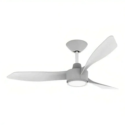 Domus BLAST 4 Blade 52’’ 1320mm DC Ceiling Fan with Optional Light Kit - White / With CCT Light - FANS