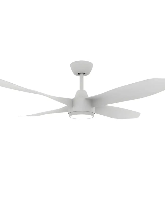 Domus Blast 52’’ DC Ceiling Fan with Remote Control + CCT LED Light - White - FANS