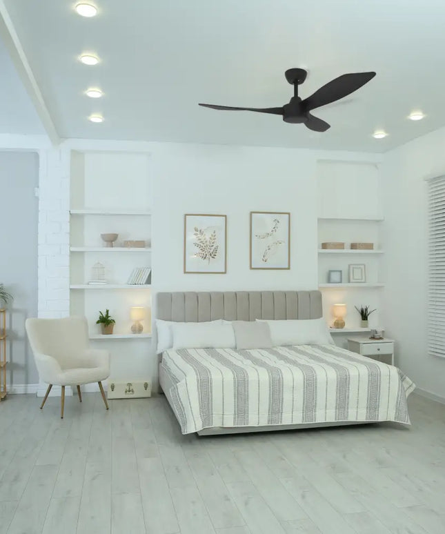 Domus Blast 48” DC Ceiling Fan – 3 Blade with Optional LED Light - Appliances > Fans > Ceiling Fans