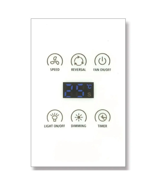 Domus CFA-WC1 - DC Wall Controller For Domus DC Ceiling Fans - FANS