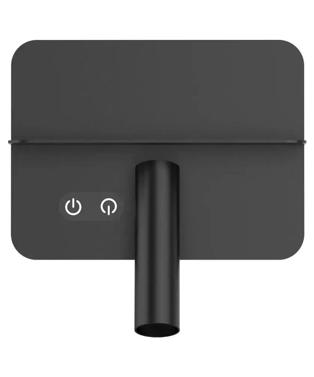 Domus CHARGE-02 - 4.5W LED Interior Bedside Focus & Backlit Wall Light With Dimmable Touch Switch & USB Charging IP20 3000K-INDOOR-Domus Lighting