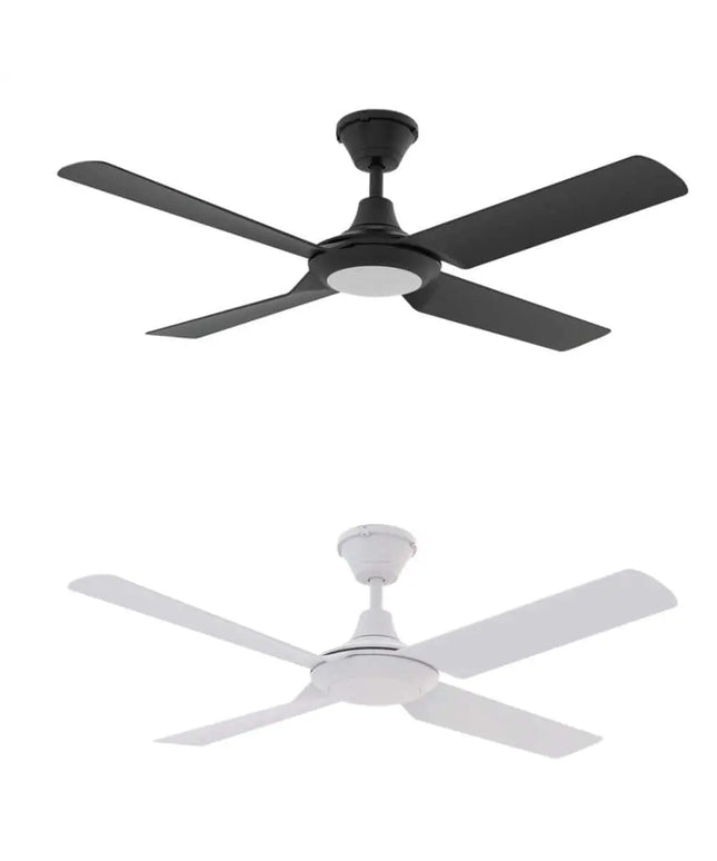 Domus FRESCO 4 Blade 52" DC IP66 Ceiling Fan with Switchable CCT LED Light Domus, FANS, dl-60090