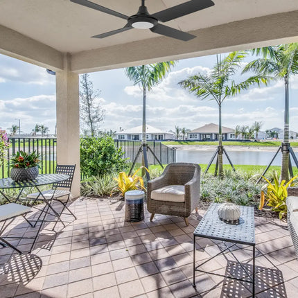 Domus Fresco 52’’ DC IP66 Ceiling Fan with Remote Control + CCT LED Light - FANS