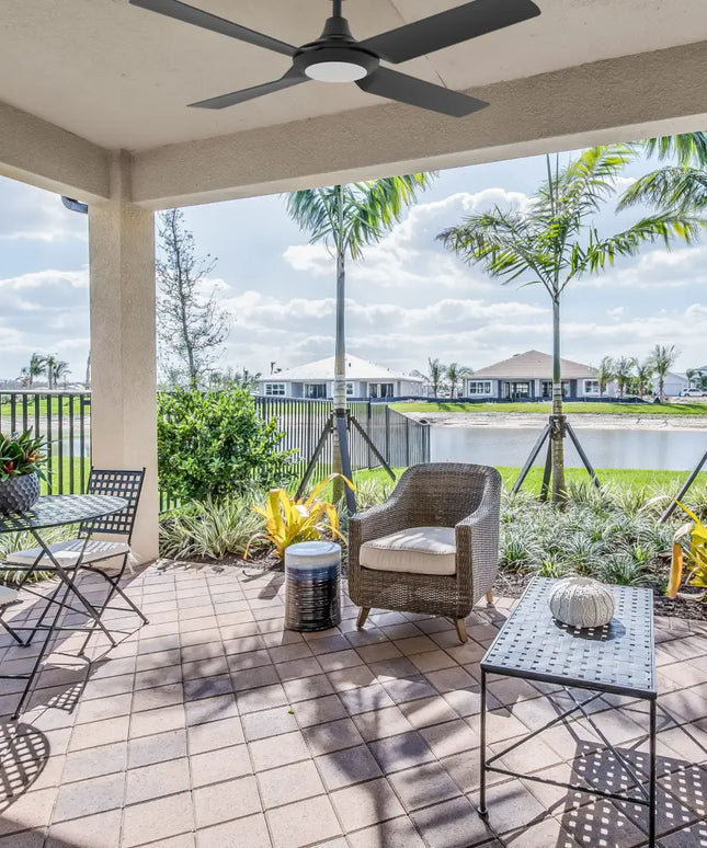 Domus Fresco 52’’ DC IP66 Ceiling Fan with Remote Control + CCT LED Light - FANS