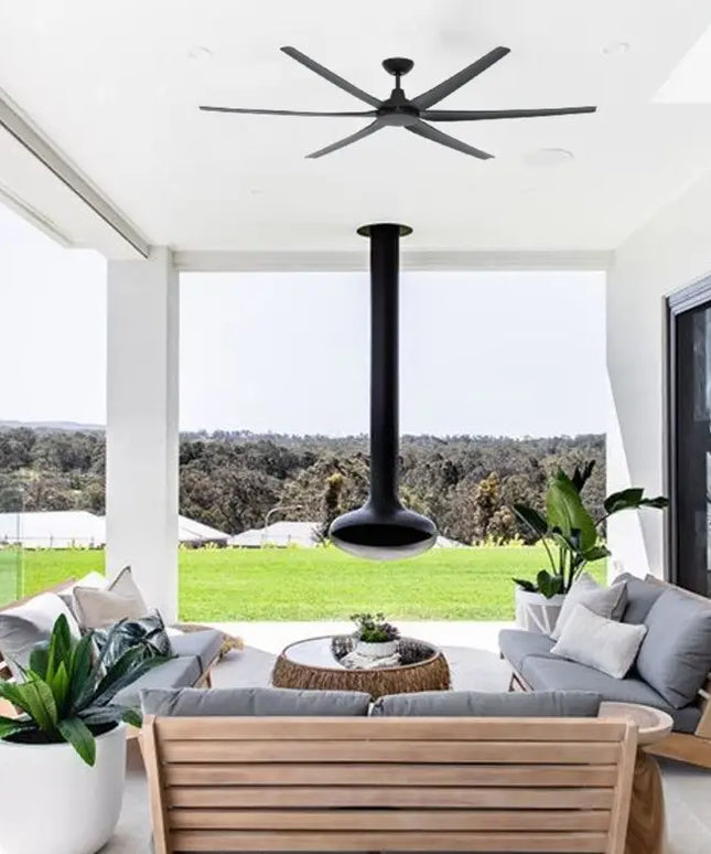 Domus GLIDE SMART - 6 Blade 80" (2030mm) DC Ceiling Fan with Optional Light Kit-Ceiling Fan-Domus Lighting