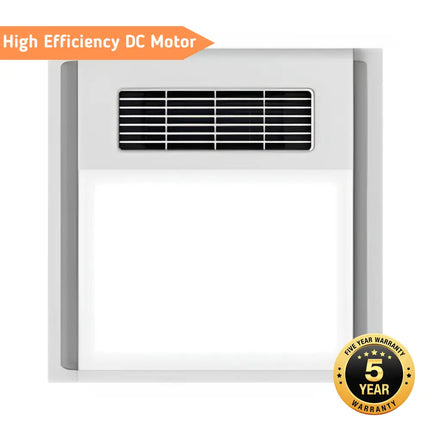 Domus Heatcore White 4-in-1 Bathroom Heater Retrofit & PTC Technology - FANS