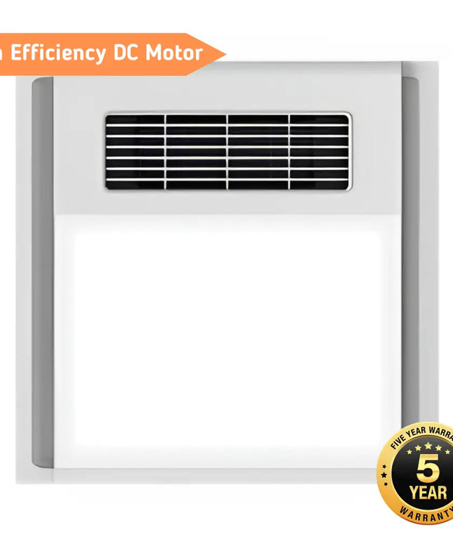 Domus Heatcore White 4-in-1 Bathroom Heater Retrofit & PTC Technology - FANS