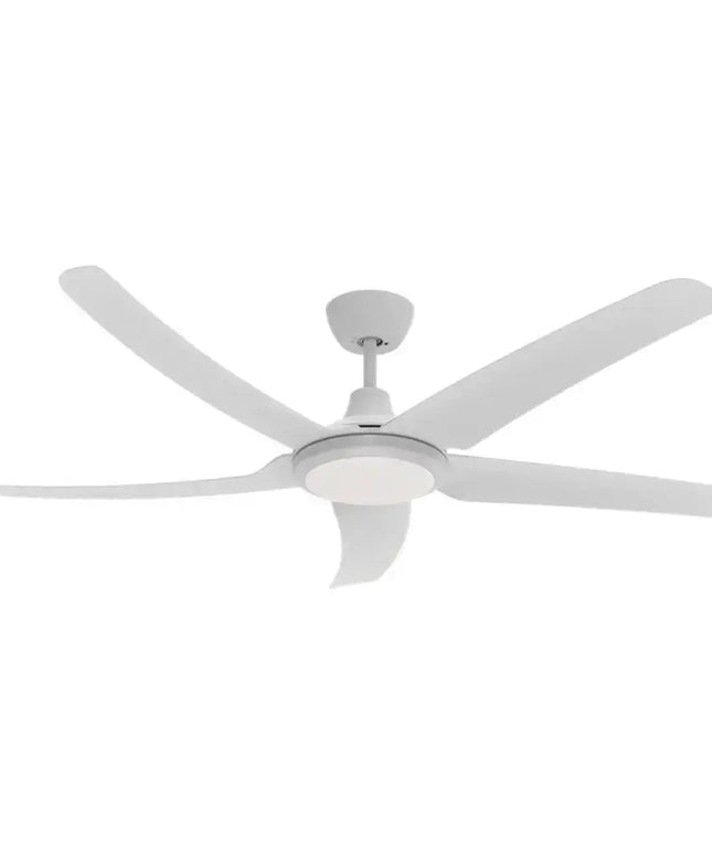 Domus HOVER-56-LIGHT - 5 Blade 56" DC Ceiling Fan with Switchable CCT LED Light Domus, FANS, domus-hover-56-light-5-blade-56