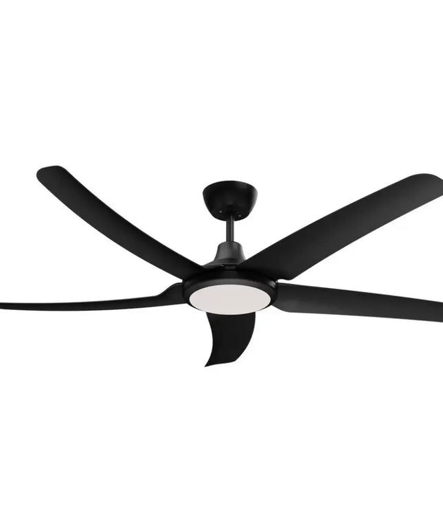 Domus HOVER-56-LIGHT - 5 Blade 56" DC Ceiling Fan with Switchable CCT LED Light Domus, FANS, domus-hover-56-light-5-blade-56