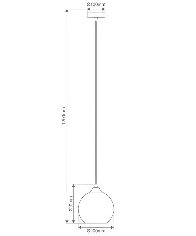 Domus JAZZ-200 - 1 Light Pendant - PENDANTS