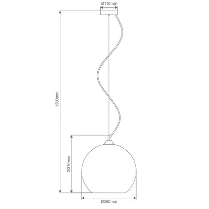 Domus JAZZ-350 - 1 Light Pendant - PENDANTS