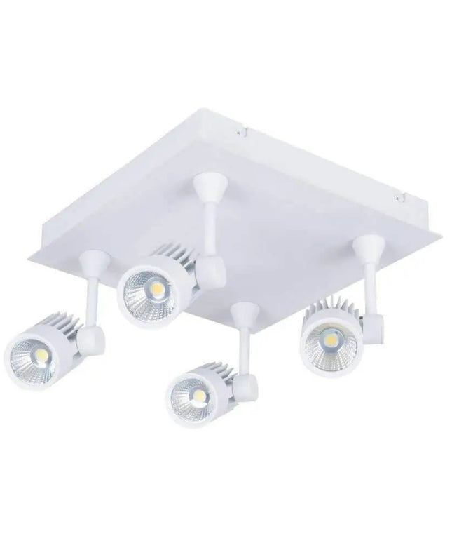 Domus JET-4SQ - 4 x 10W LED Spotlight Square-INDOOR-Domus