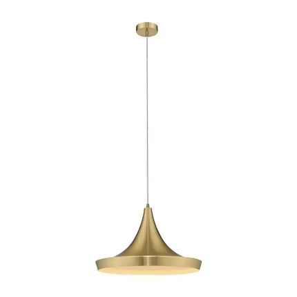 Domus LAYA-460 - 1 Light Pendant - Brushed Brass - PENDANTS