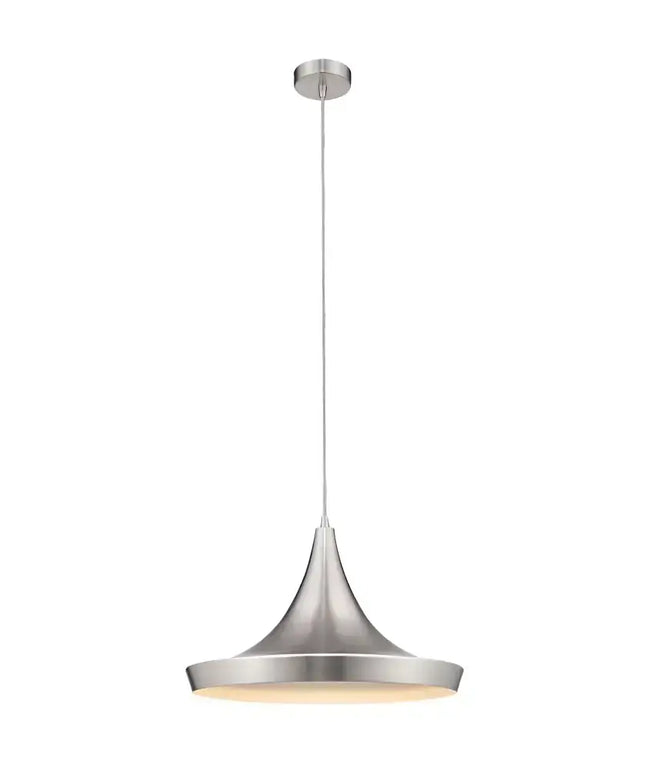 Domus LAYA-460 - 1 Light Pendant - Brushed Nickel - PENDANTS